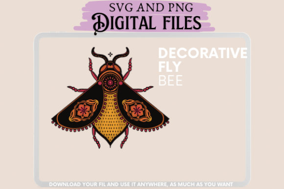 Decorative Fly Bee