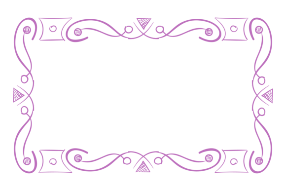 Decorative Frame: Ornate Blank Border Graphics & Illustrations