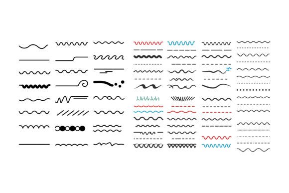 Diverse Collection of Decorative Lines I: Graphics & Illustrations