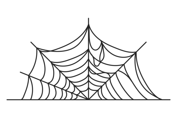 Grunge Spider Web Graphics for Bold Branding