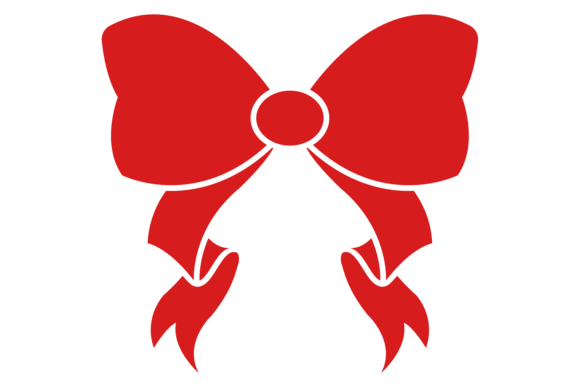 Red Ribbon Bow Icon: A Graphic Designer’s Take