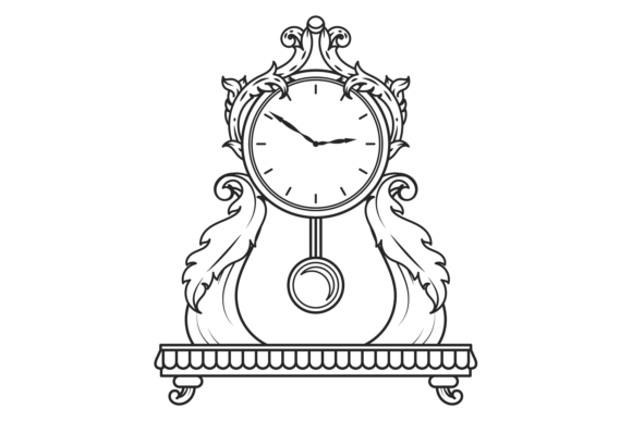 Vintage Table Clock
